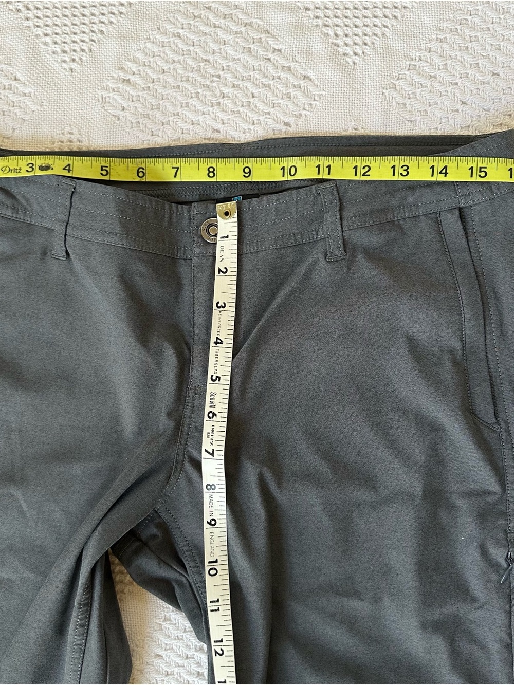 KUHL Trekr Women’s Pants-10 R-Charcoal Grey Hiking Outdoor Performance Gorpcore - Picture 9 of 9